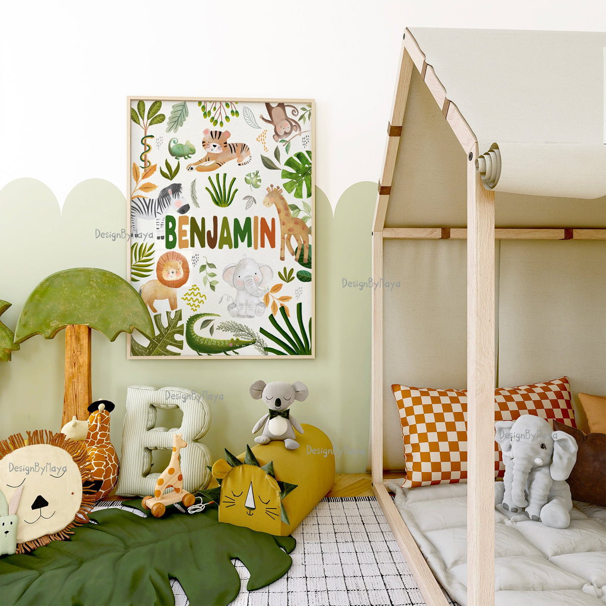 Safari Adventures Prints - Luster Paper Nursery Wall Art Prints