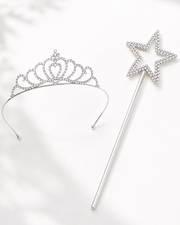 Princess Tiara & Star Wand Set