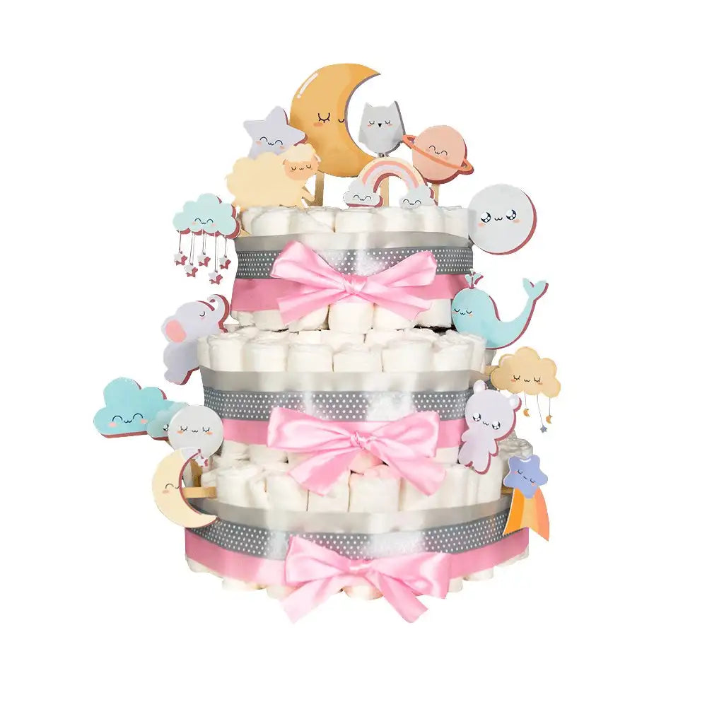 Goodnight Diaper Cake Kit