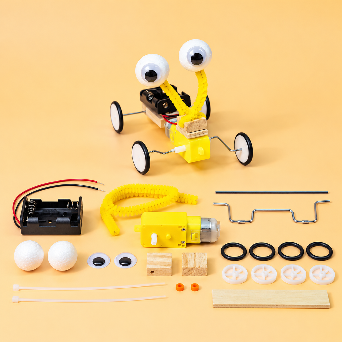 Bug Robot STEM Kit — Build a Scuttling Robot