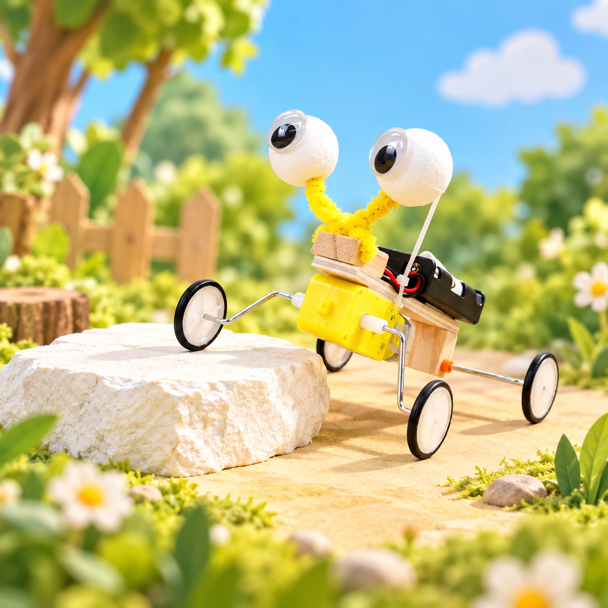 Bug Robot STEM Kit — Build a Scuttling Robot