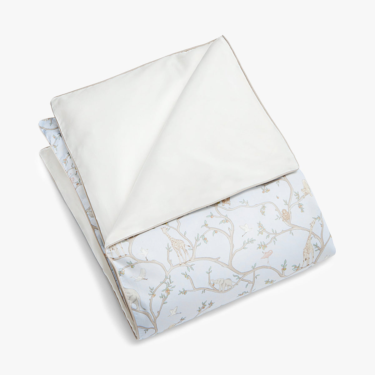 Animal Parade Toddler Duvet - Blue