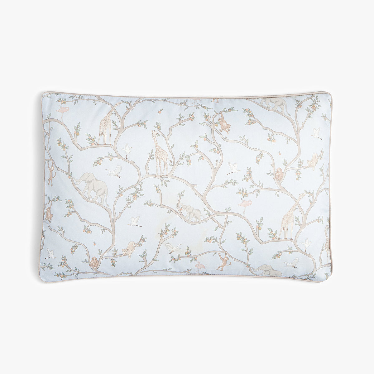 Animal Parade Toddler Pillow - Blue