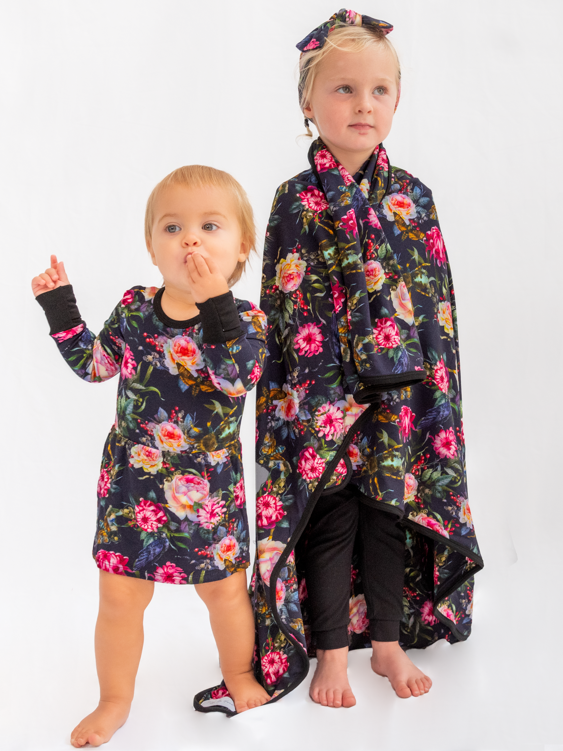 Gothic Floral Blankie