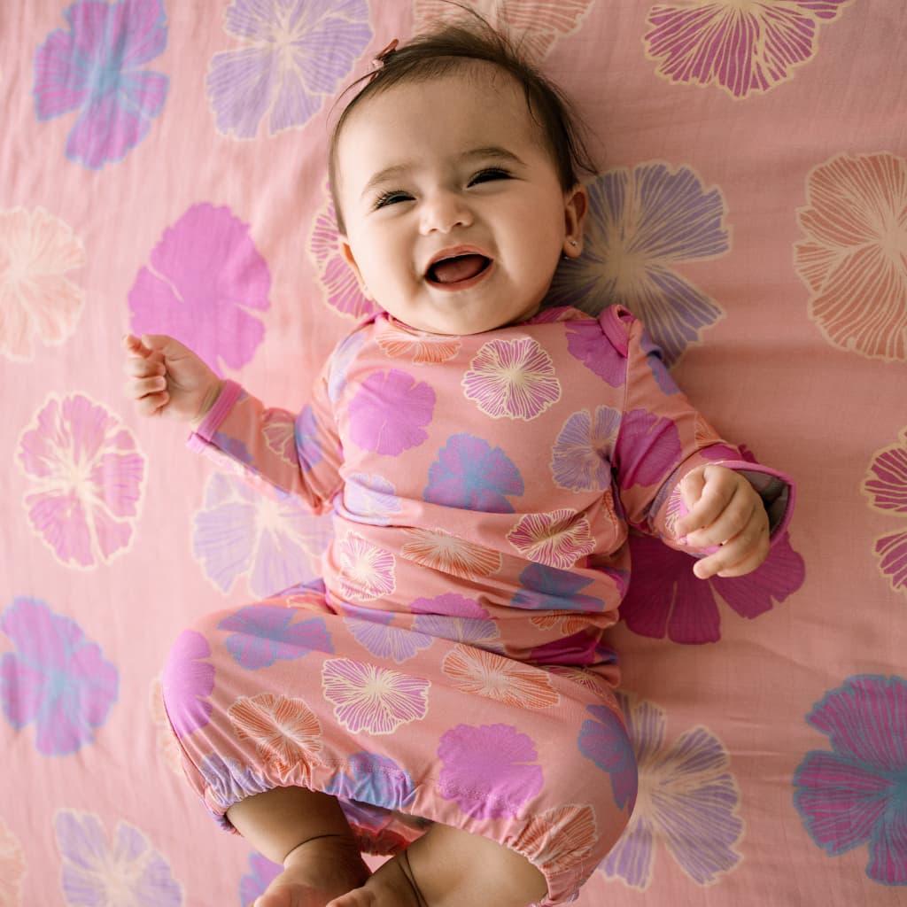 Seaflower Bamboo Layette Gown