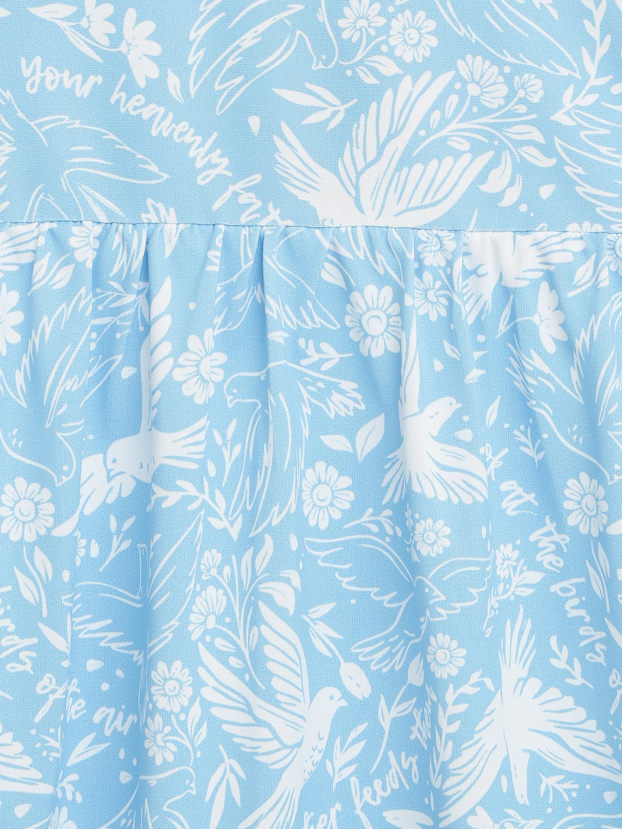 Birds Of The Air Pj Girls Nightgown Polyester