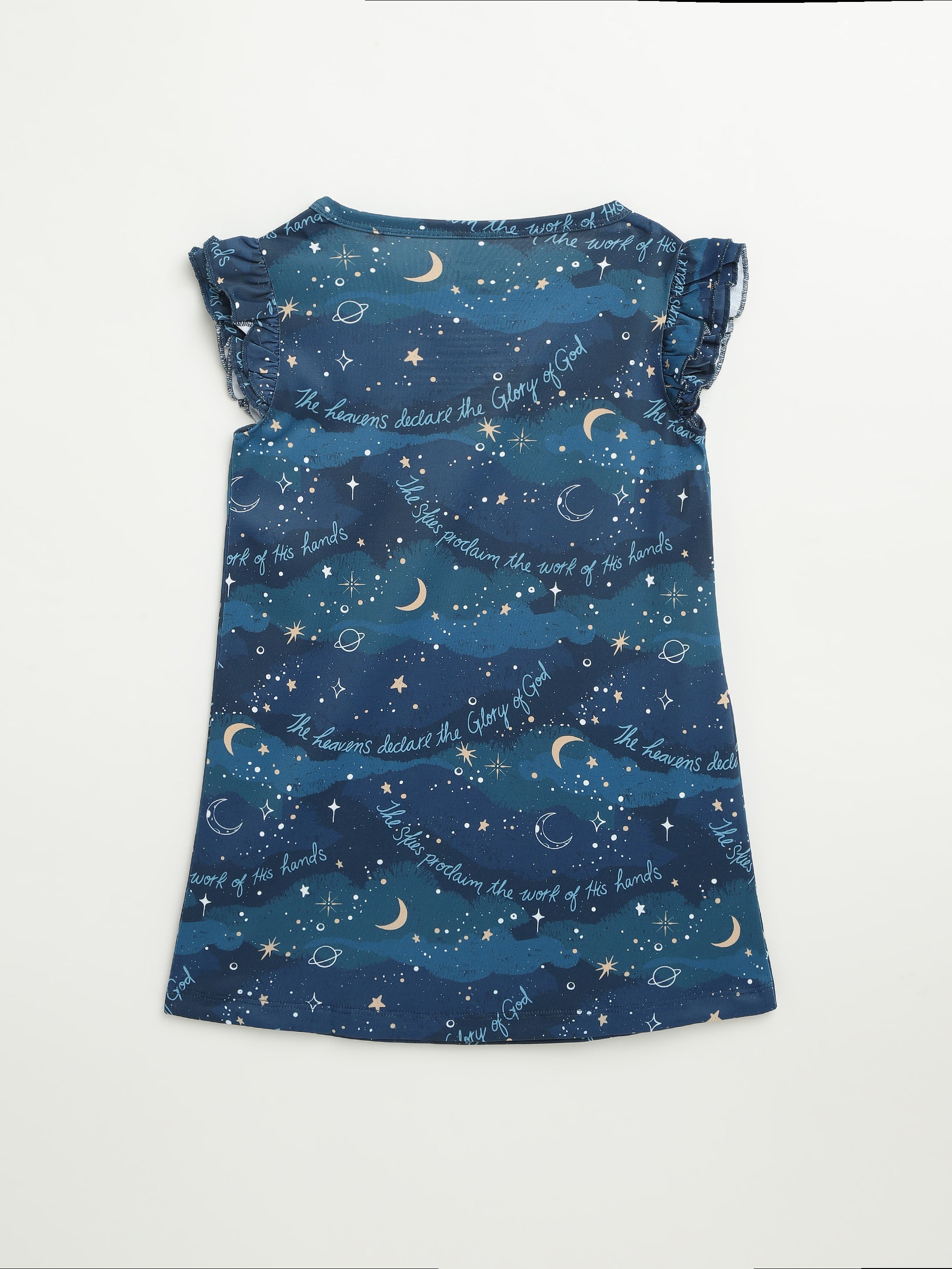 Work Of His Hands Pj Girls Nightgown Polyester