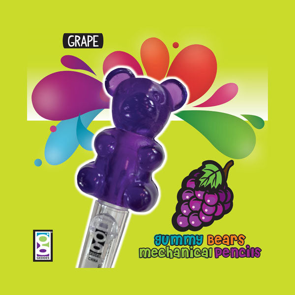 Scented Gummy Bear .7mm Mechanical Pencils
