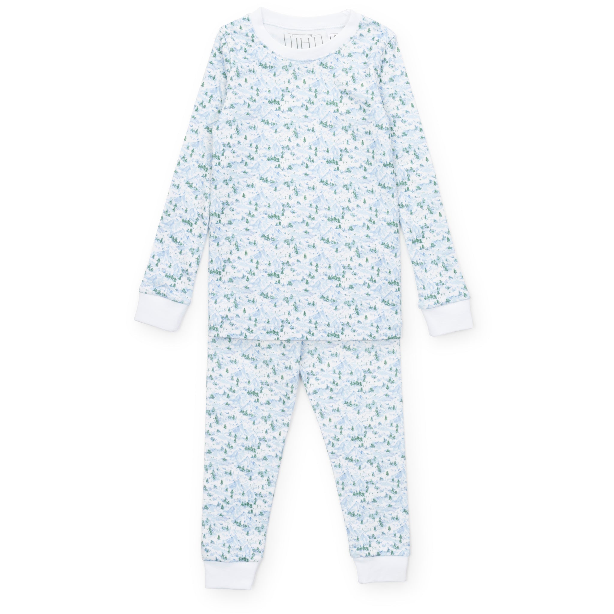 Grayson Pajama Pant Set Snowcapped Mountains