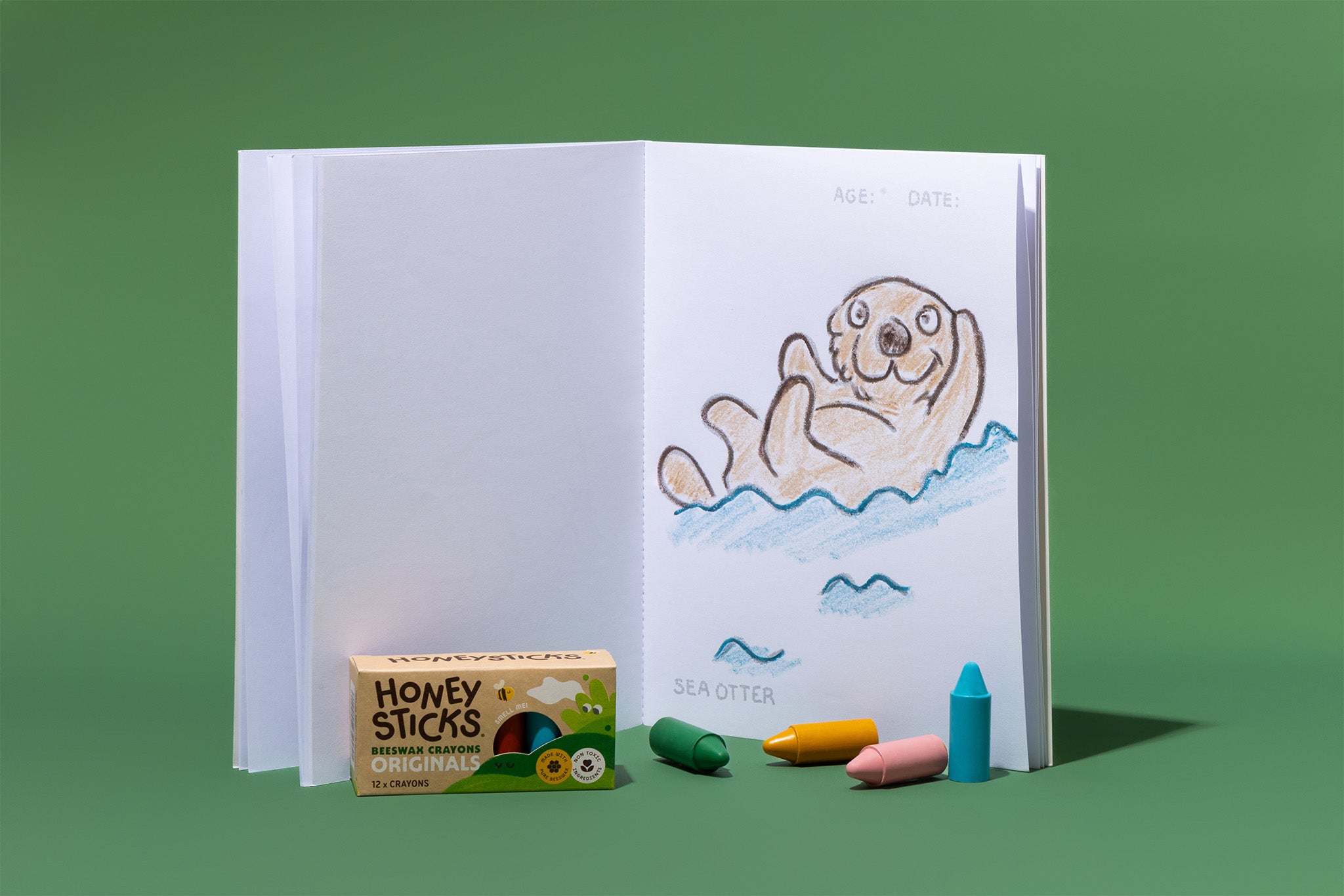 Toddlers First Coloring Book - Endangered Animals Adventure