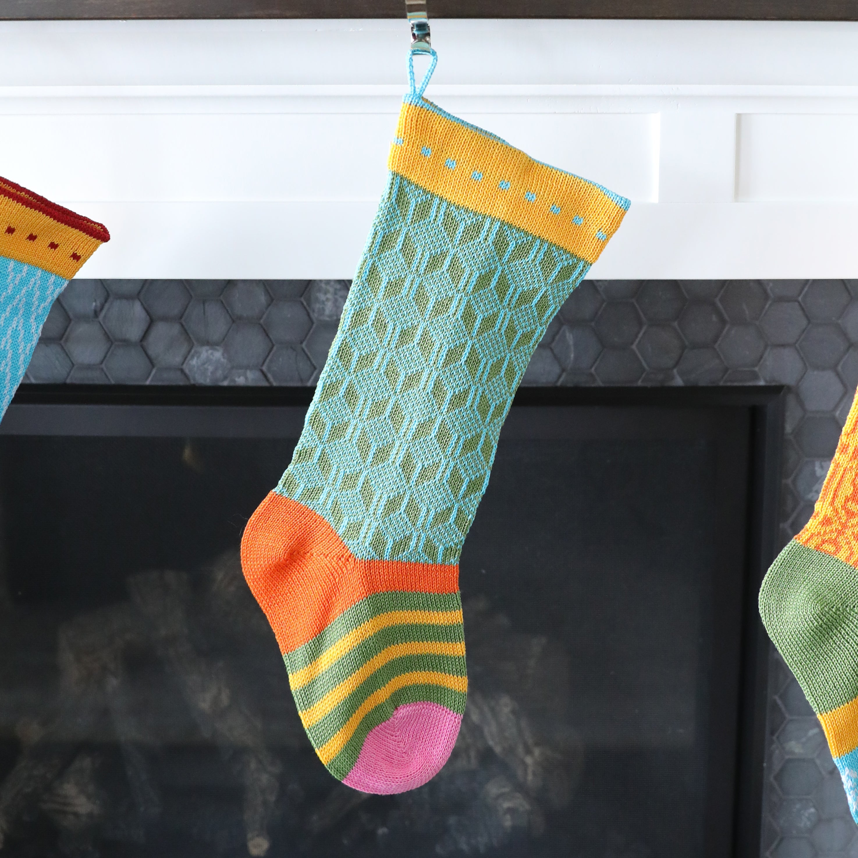 Colorful Stocking, Green