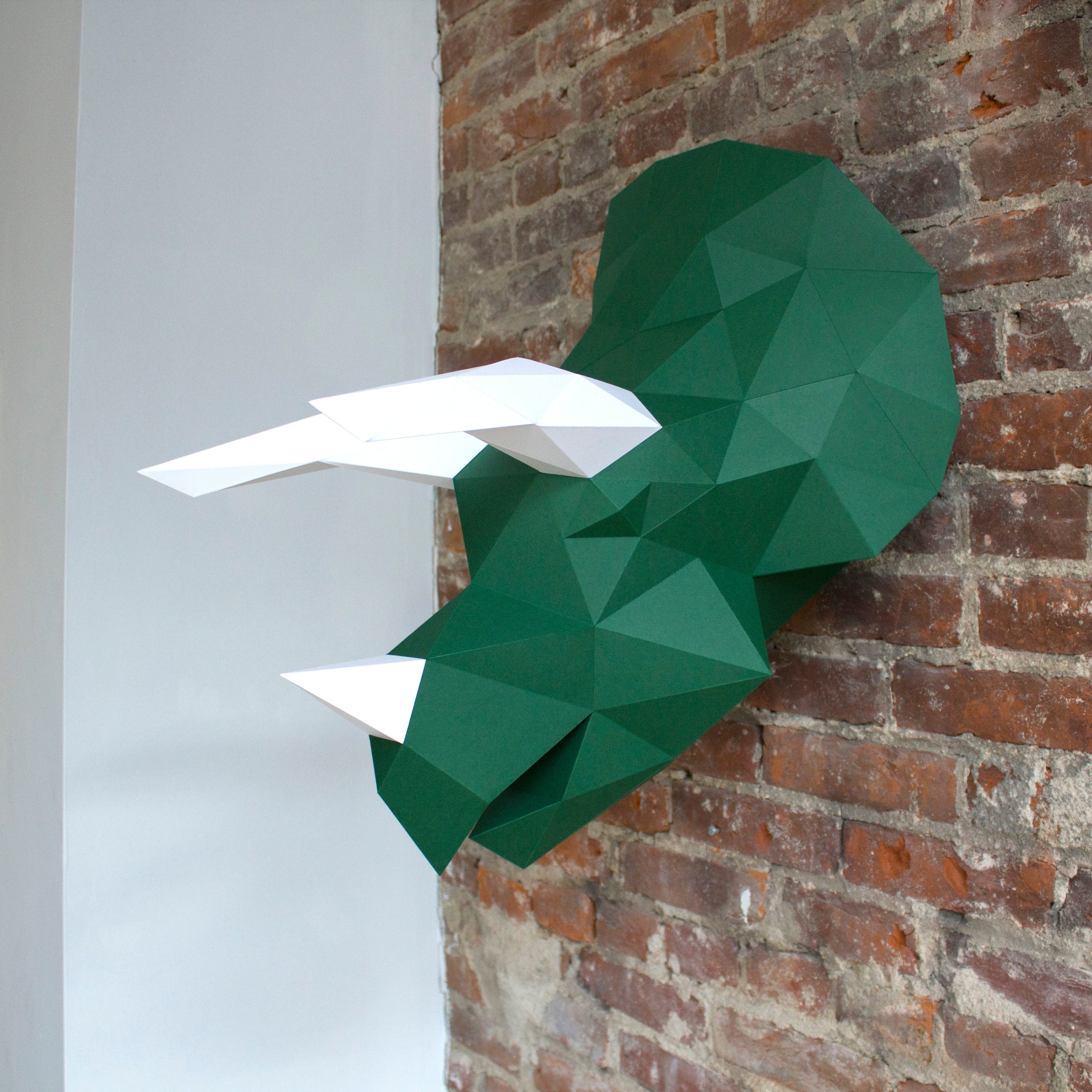 Clark The Triceratops | Diy Paper Craft Animal Kit