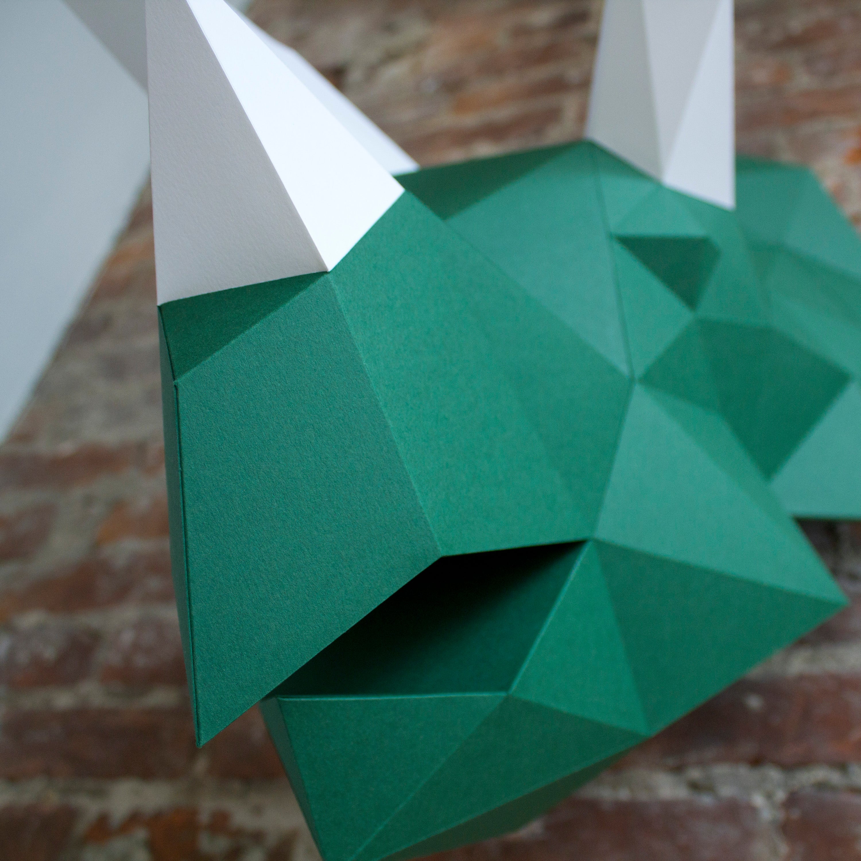 Clark The Triceratops | Diy Paper Craft Animal Kit