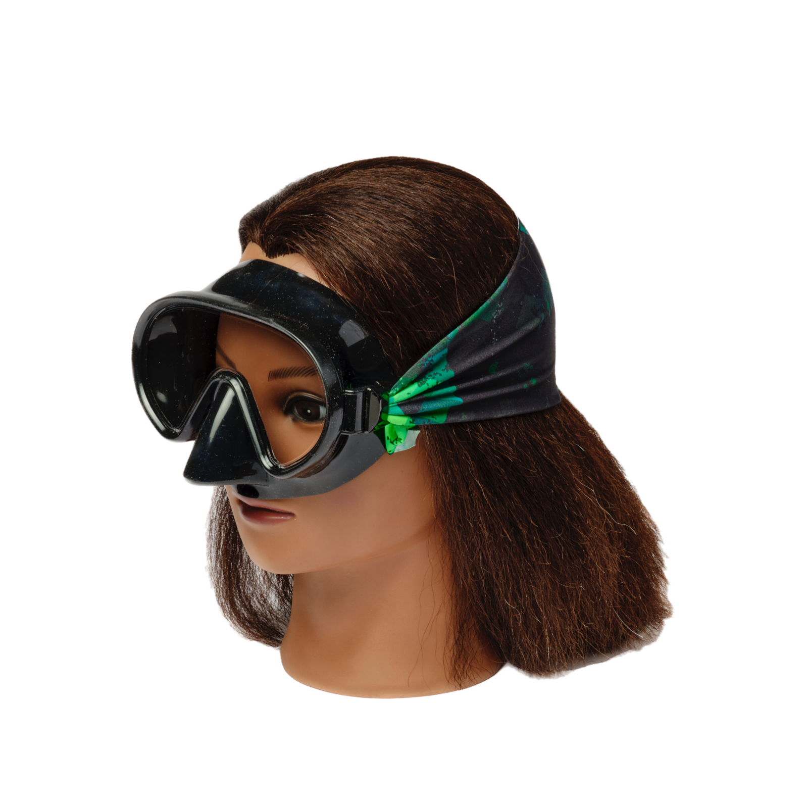 Green Fusion Youth Swim Mask
