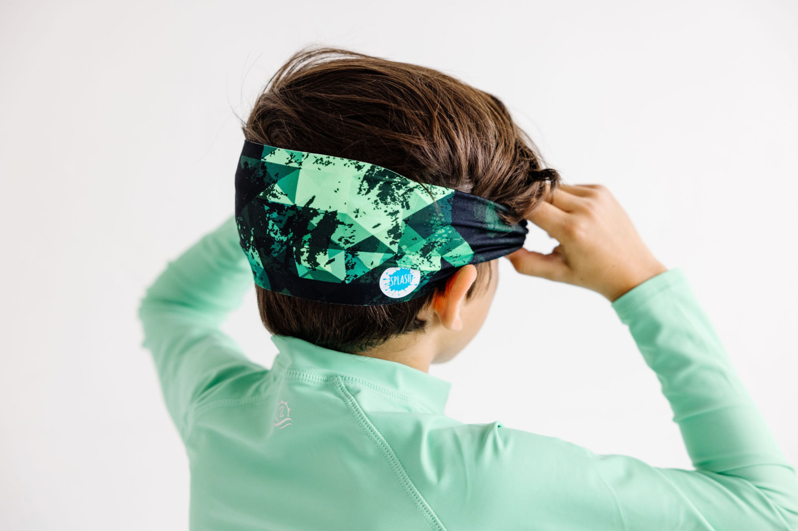 Green Fusion Youth Swim Mask