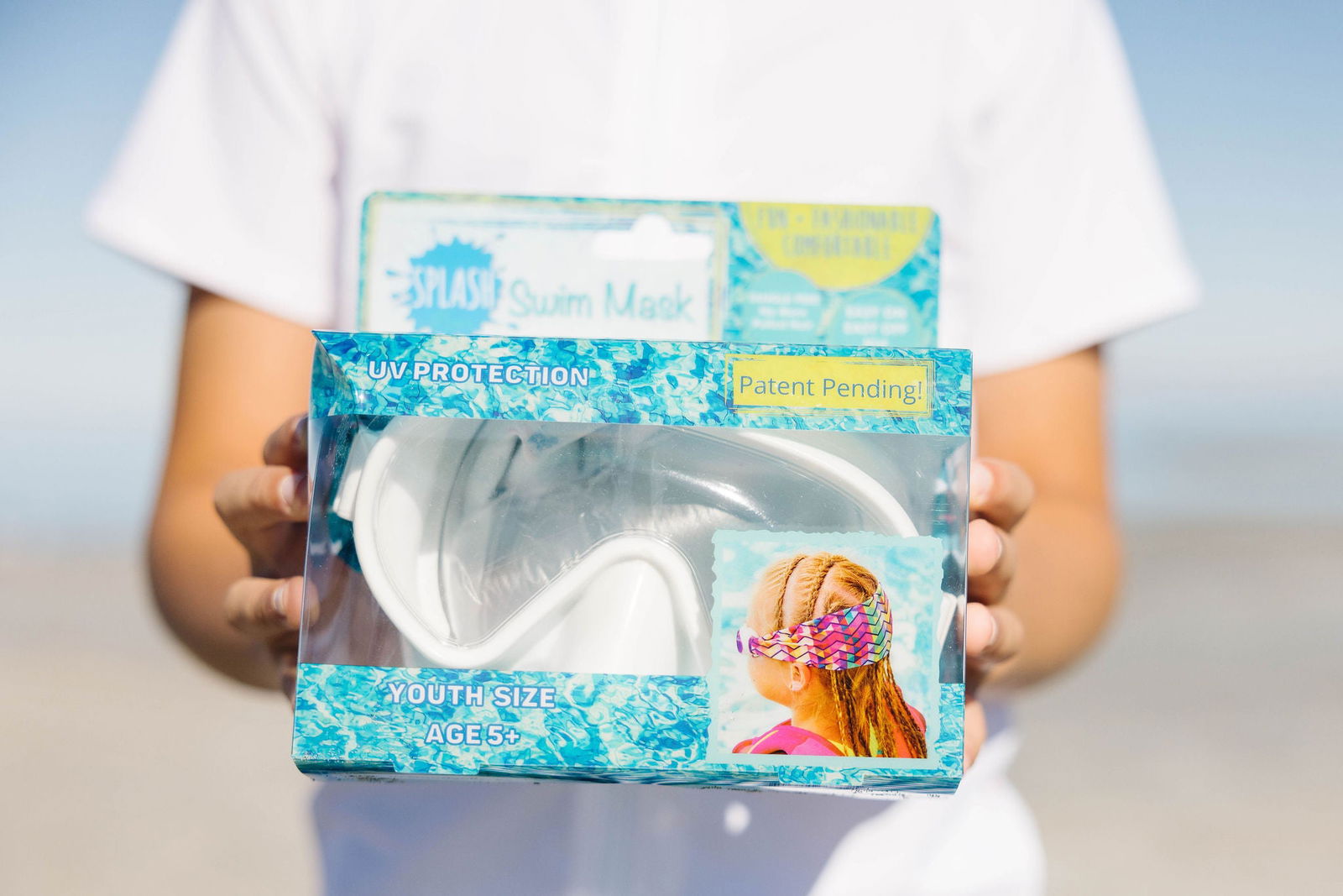 Green Fusion Youth Swim Mask