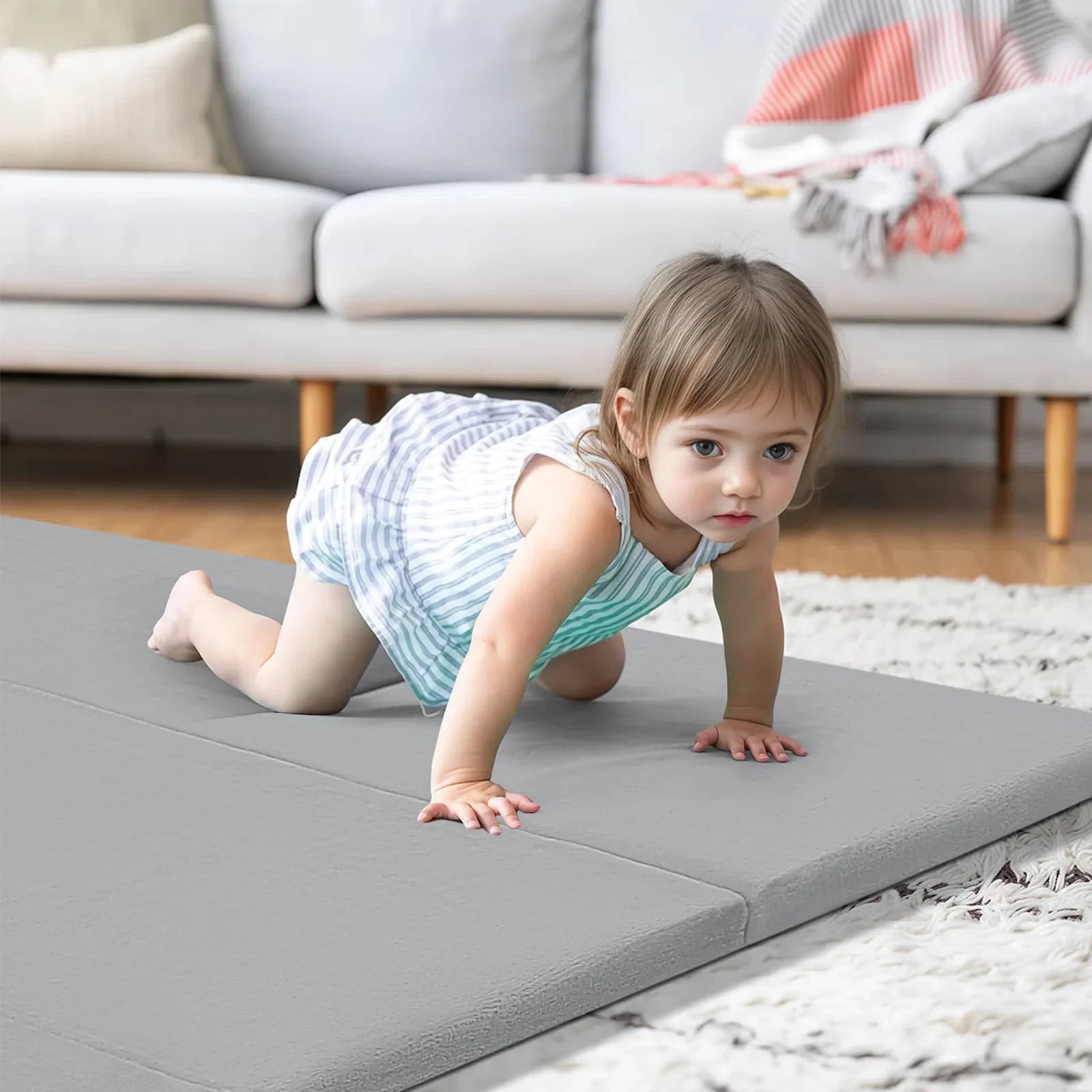 Glow Foam Baby Play Mat