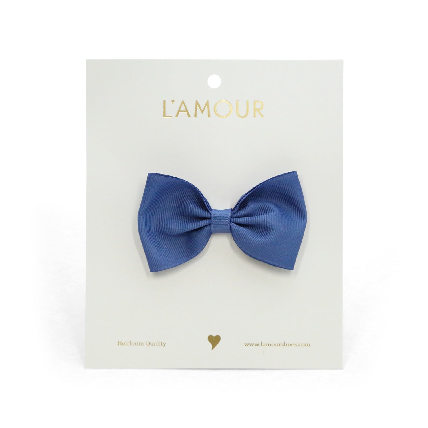 Grosgrain Bow Hair Clip (french Blue)