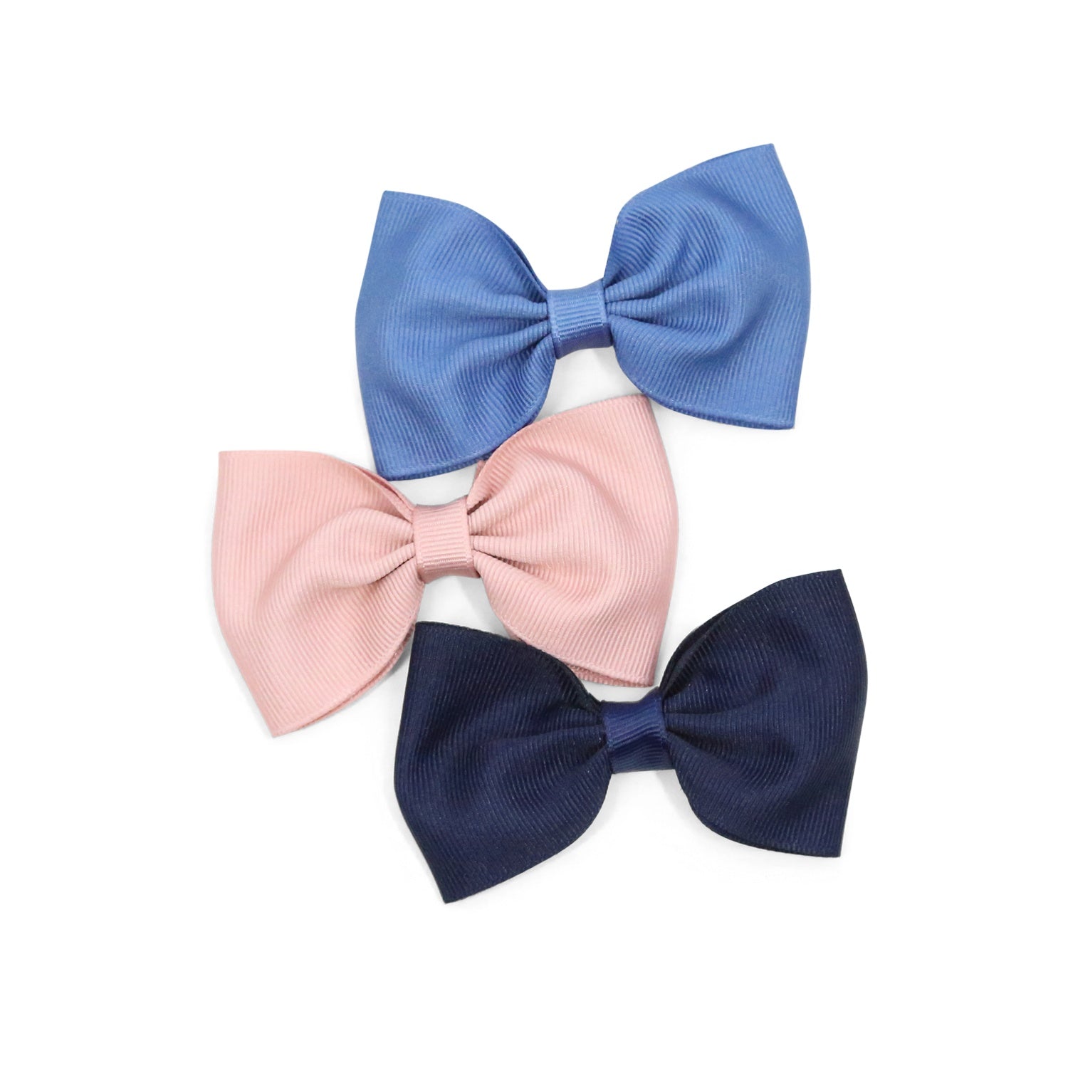 Grosgrain Bow Hair Clip (french Blue)
