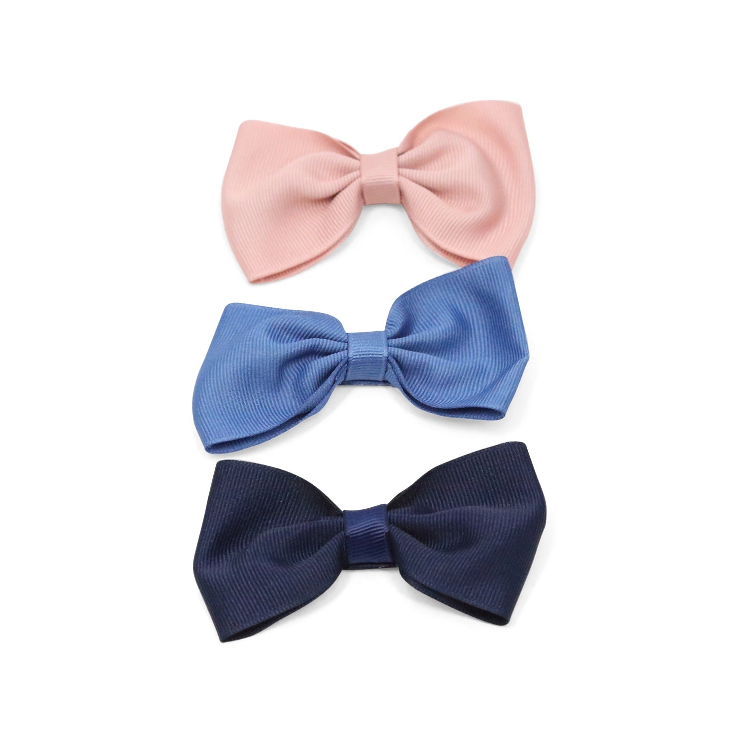 Grosgrain Bow Hair Clip (french Blue)