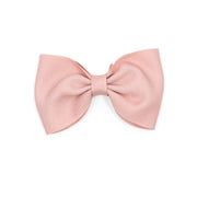 Grosgrain Bow Hair Clip (rose)