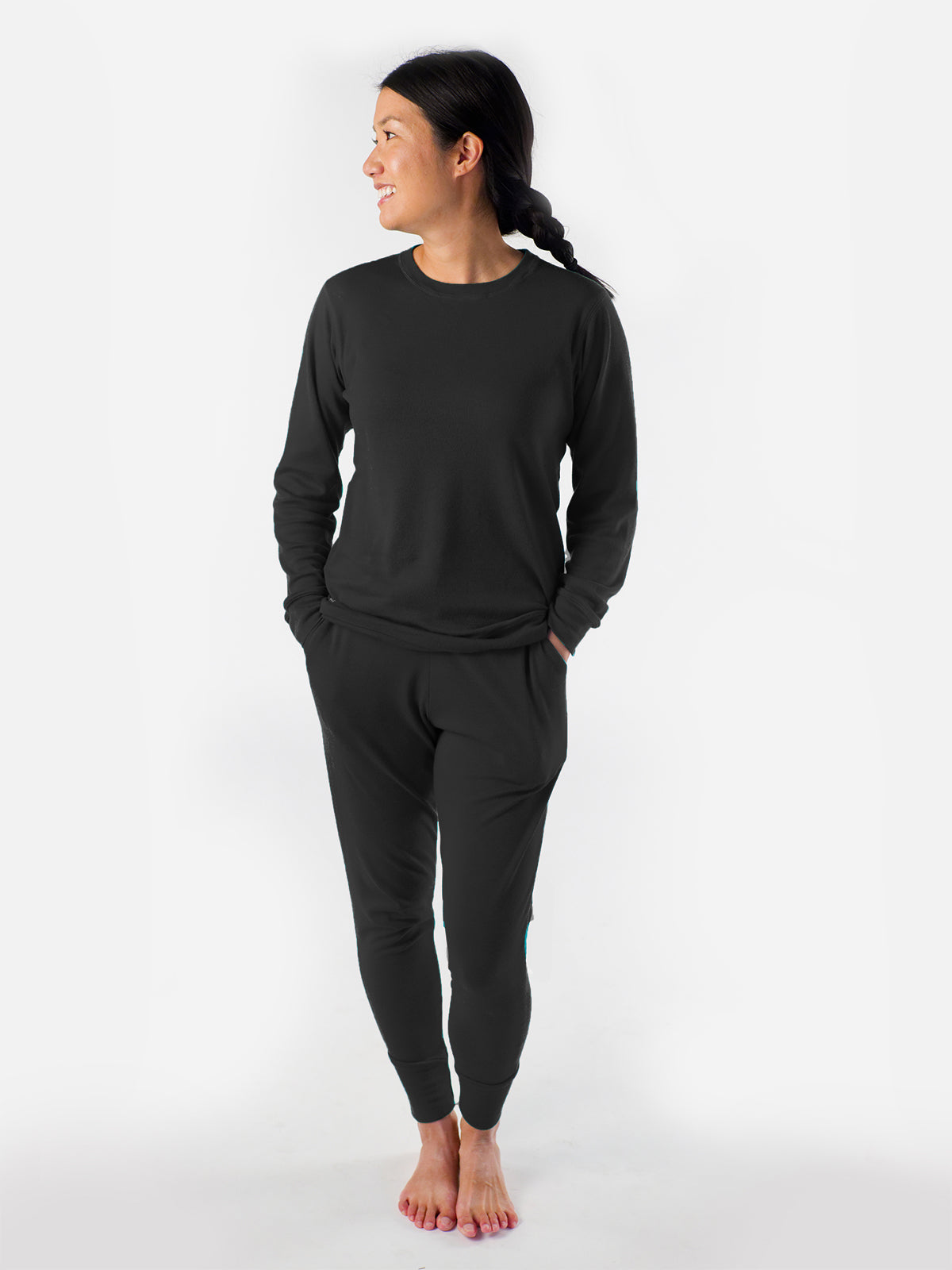 Adult Midweight Merino Crew