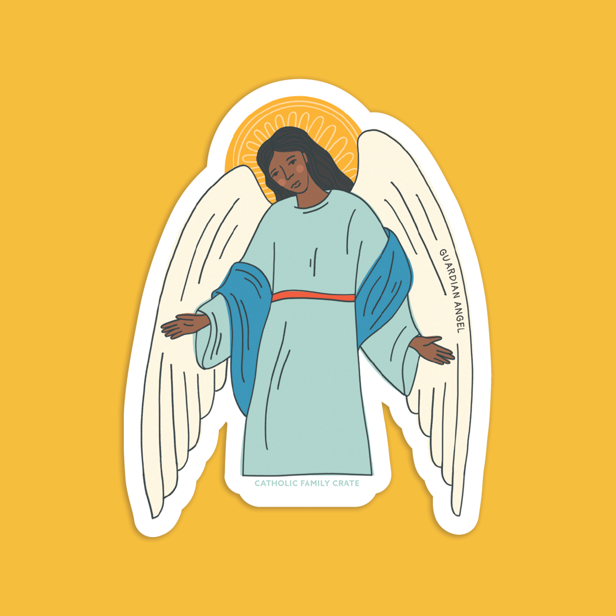 Guardian Angel Sticker