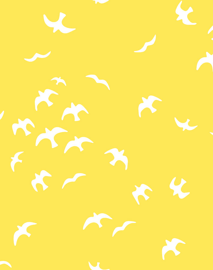 'gulls' Wallpaper By Tea Collection - Daffodil