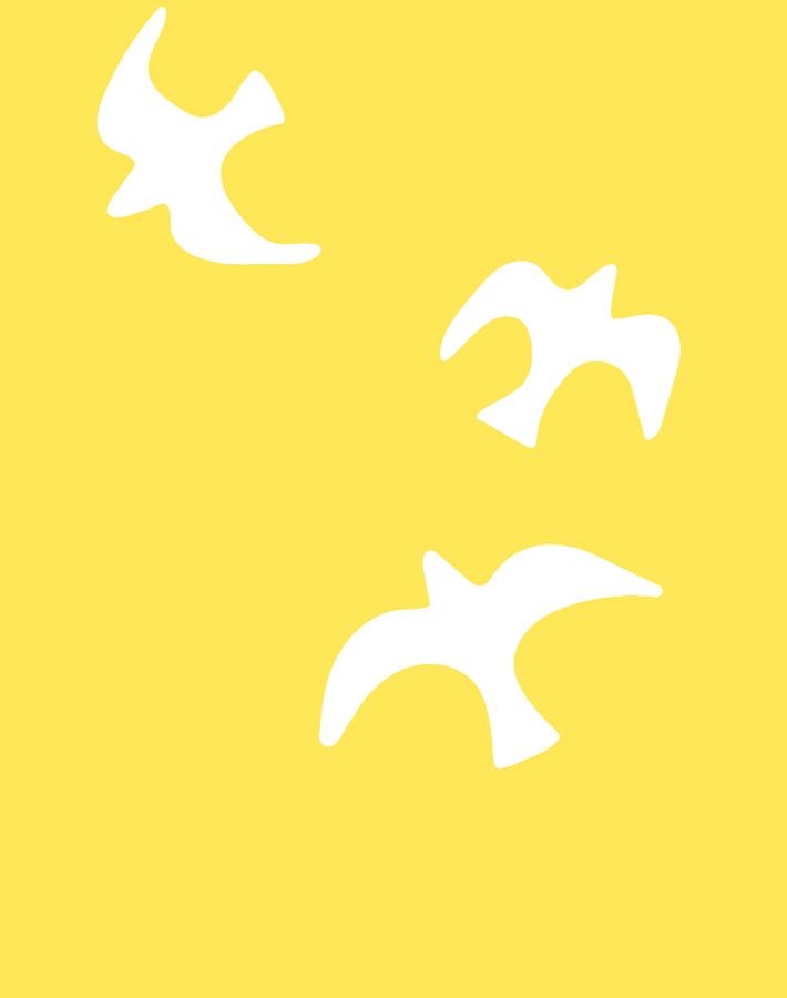 'gulls' Wallpaper By Tea Collection - Daffodil