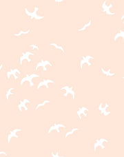 'gulls' Wallpaper By Tea Collection - Peach