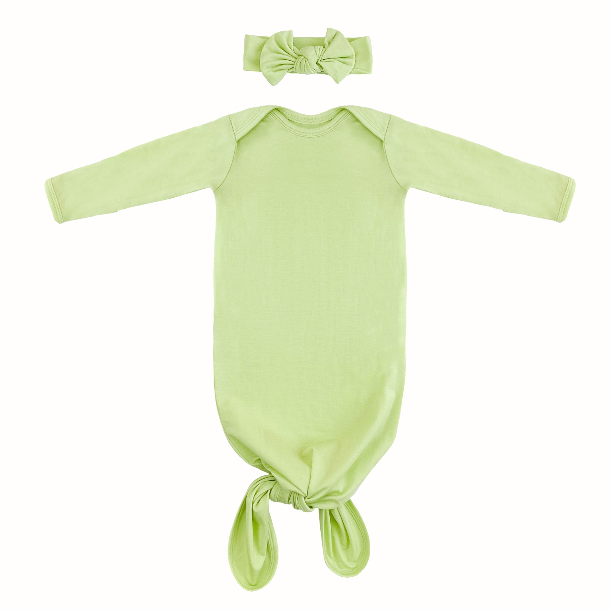 Knotted Gown Set - Headband