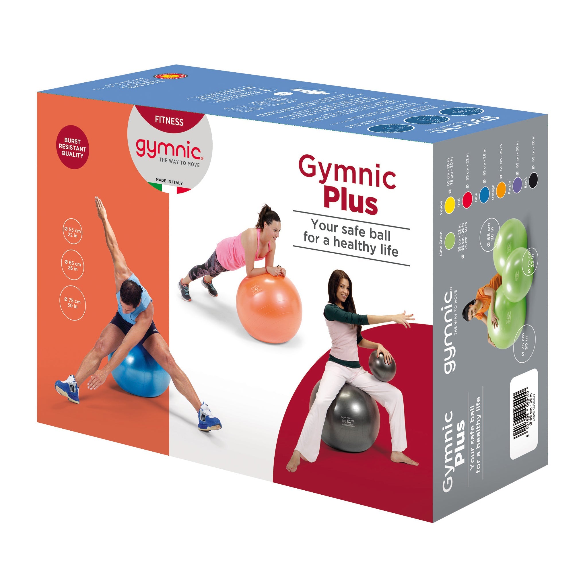 Gymnic Plus BRQ Physiotherapy Balls