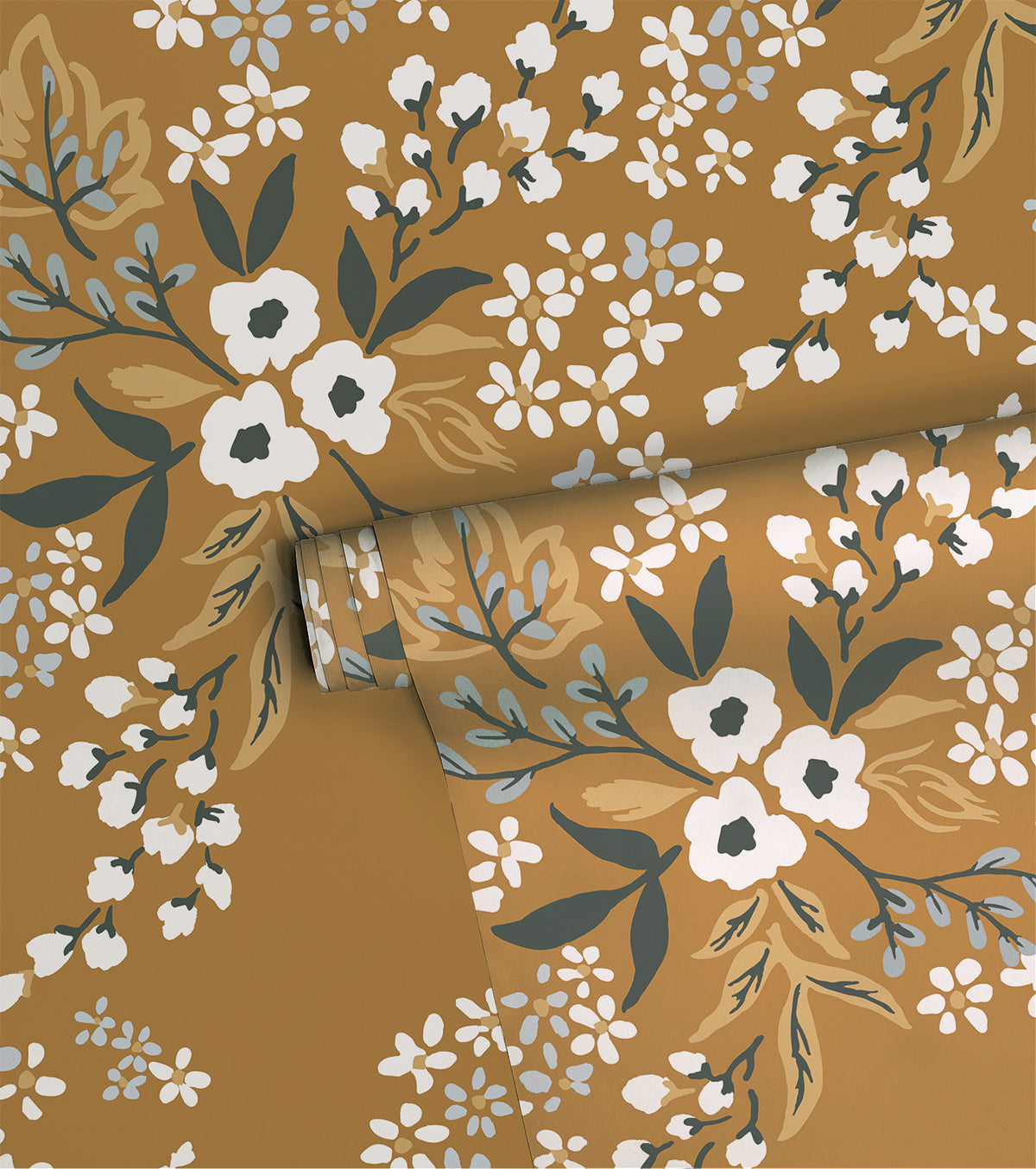 Braylynn - Children's Wallpaper - Floral Motif