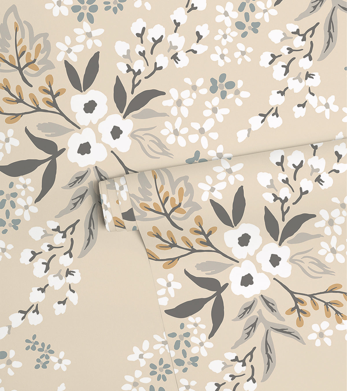 Braylynn - Children's Wallpaper - Floral Motif