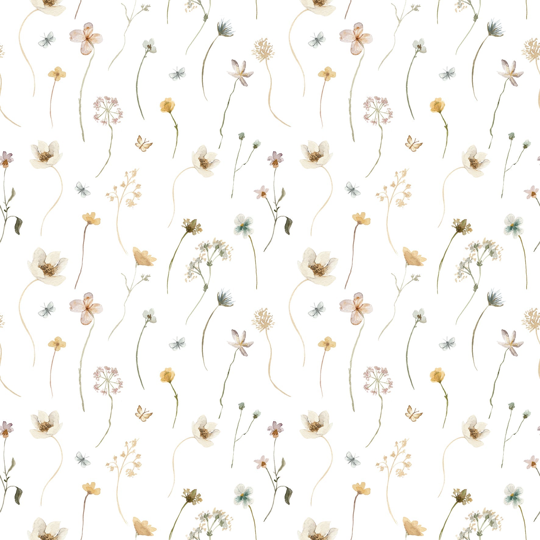 Mademoiselle - Wallpaper Sample, May Flowers