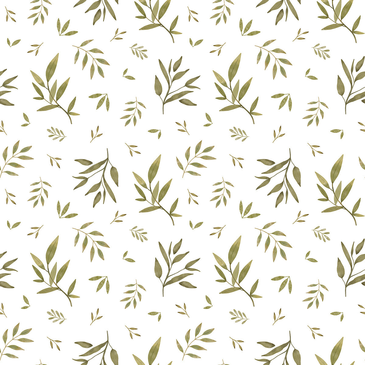 Norwood - Sample Wallpaper, Foliage (green)