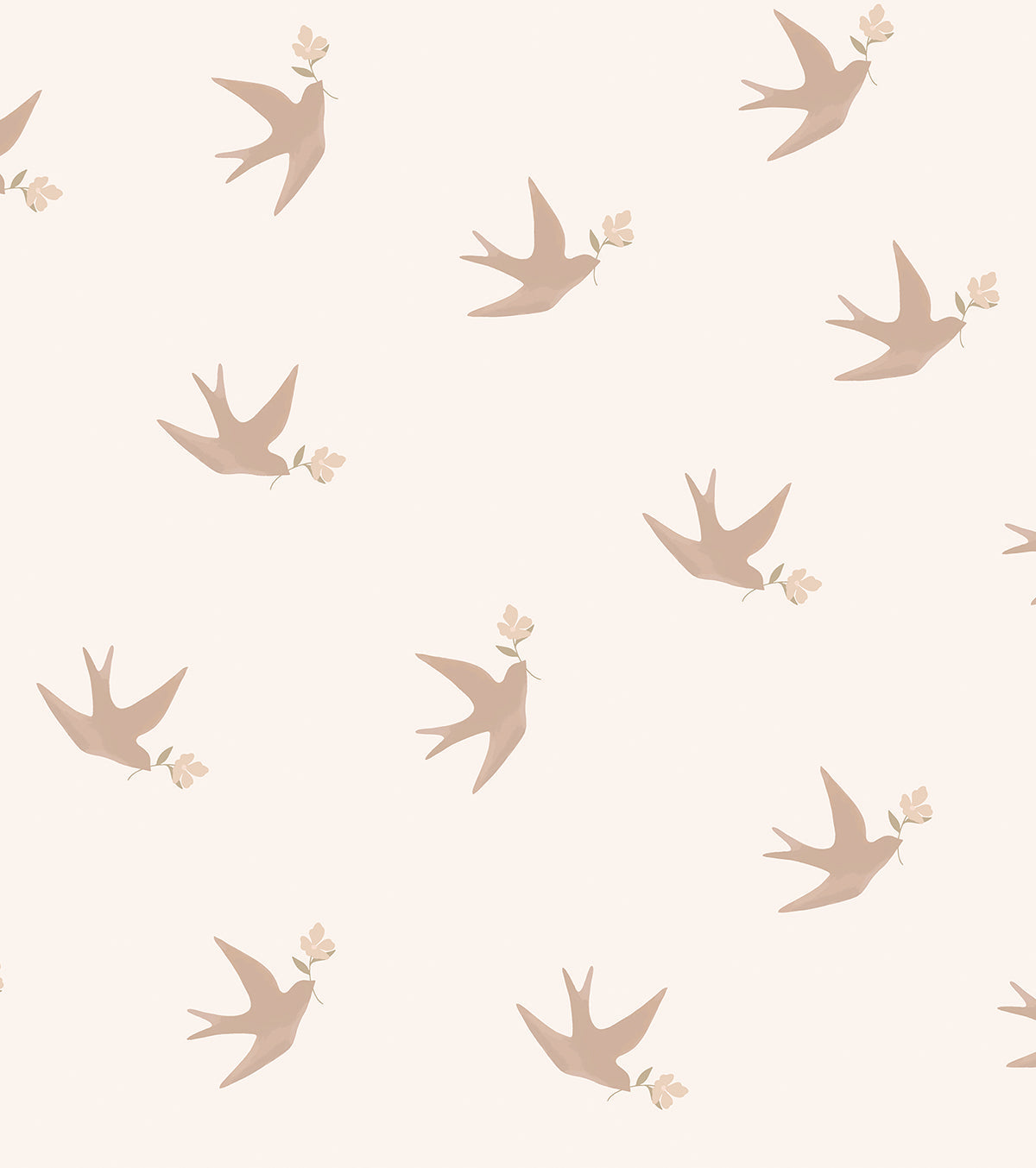 Eleonore - Children's Wallpaper - The Swallows