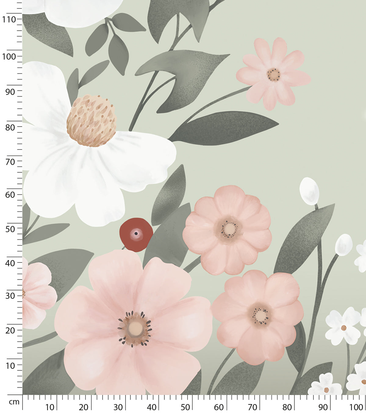 Eden - Panoramic Wallpaper - Harmonie Florale