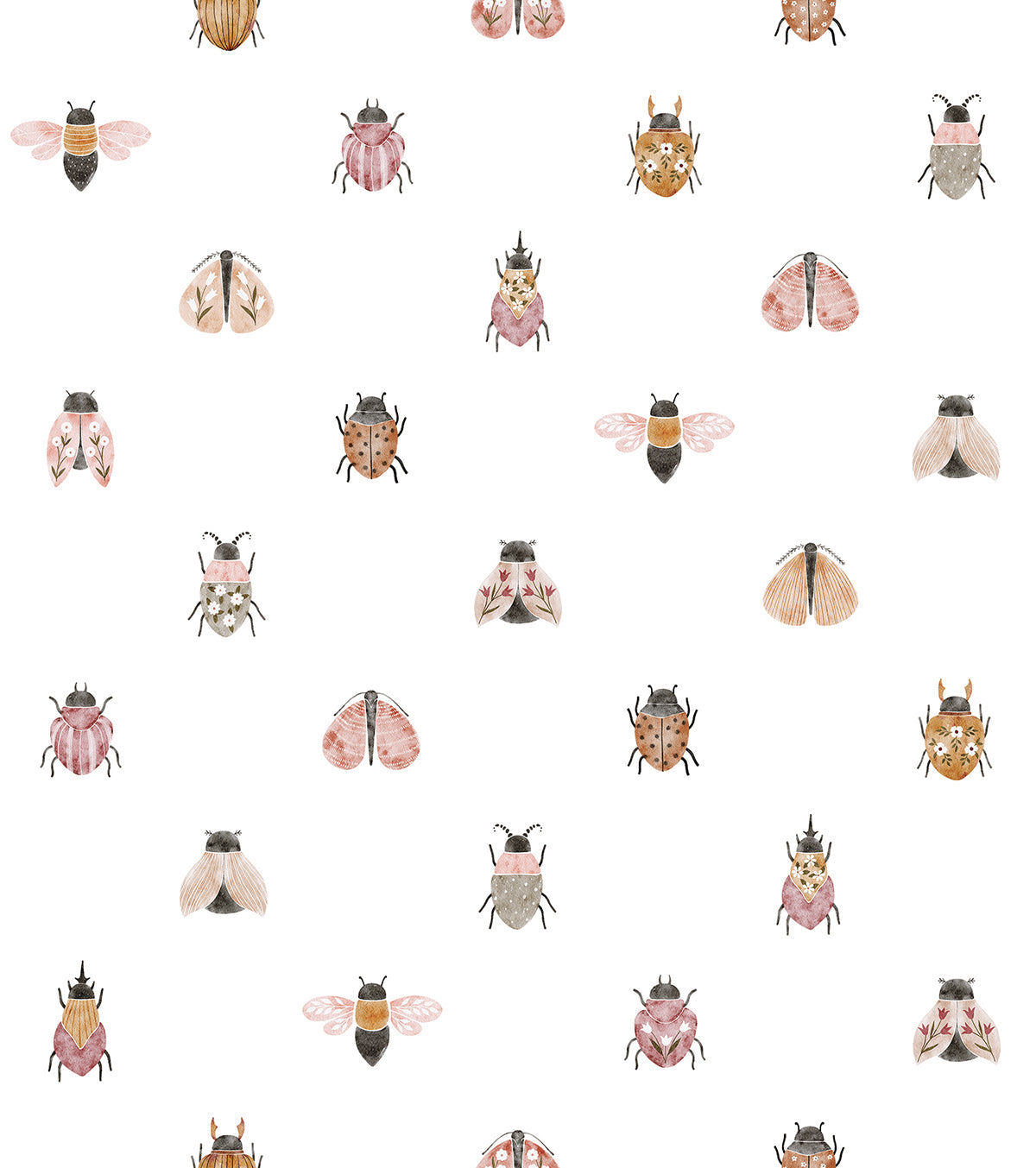 Coccinella - Children's Wallpaper - Pretty Insects