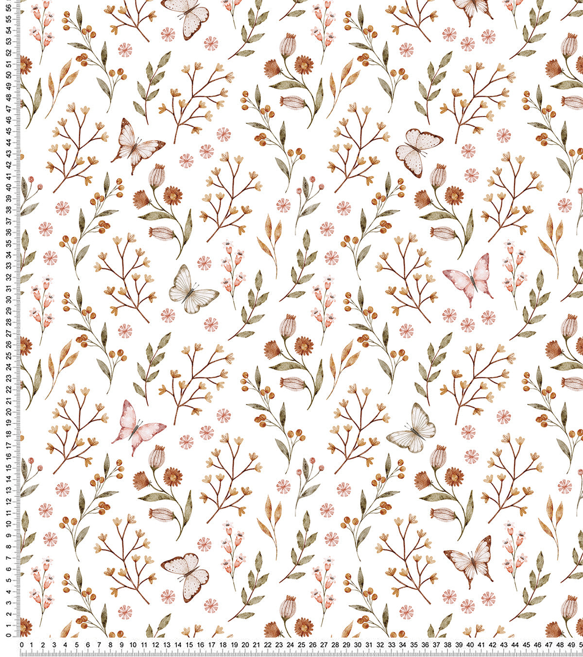 Coccinella - Children's Wallpaper - Butterflies And Flowers