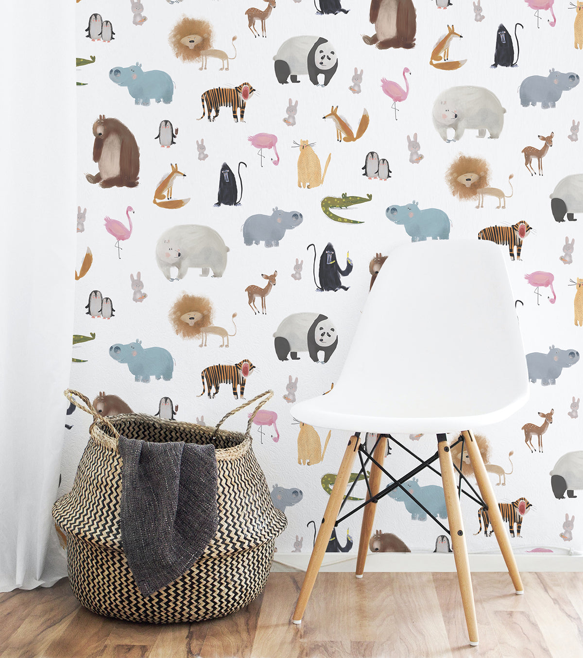 Animalia - Children's Wallpaper - Animals