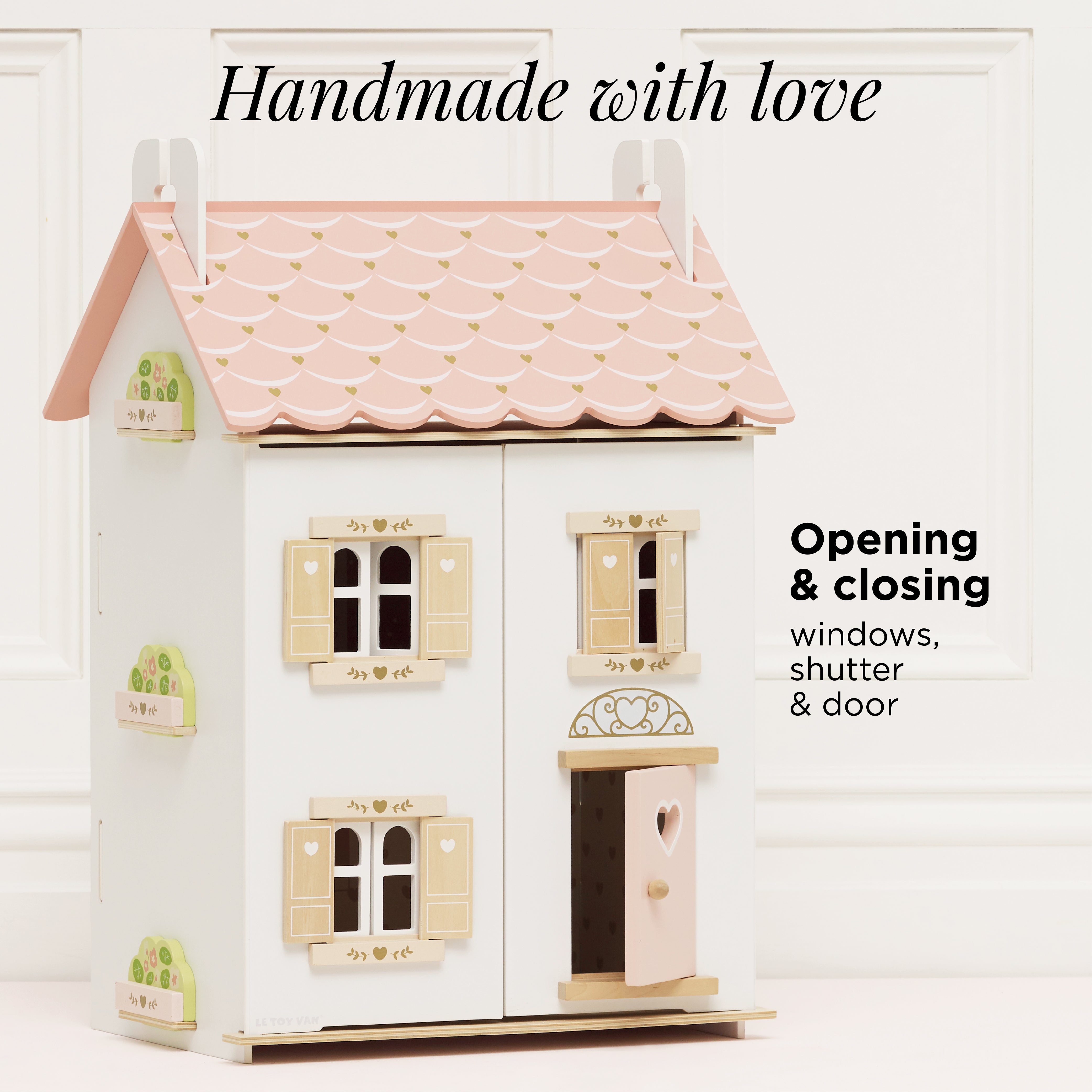 Roseheart Wooden Dolls House