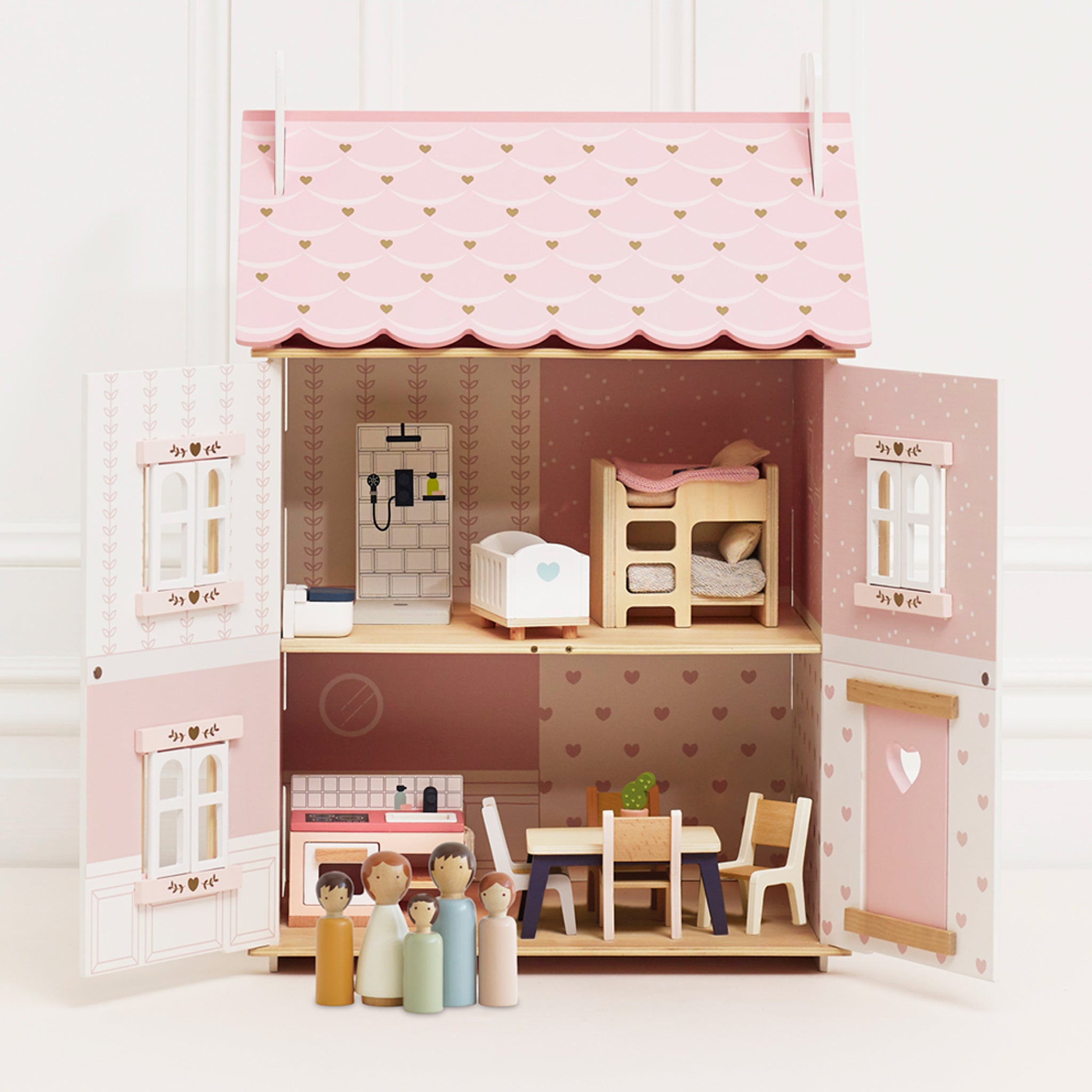 Roseheart Wooden Dolls House