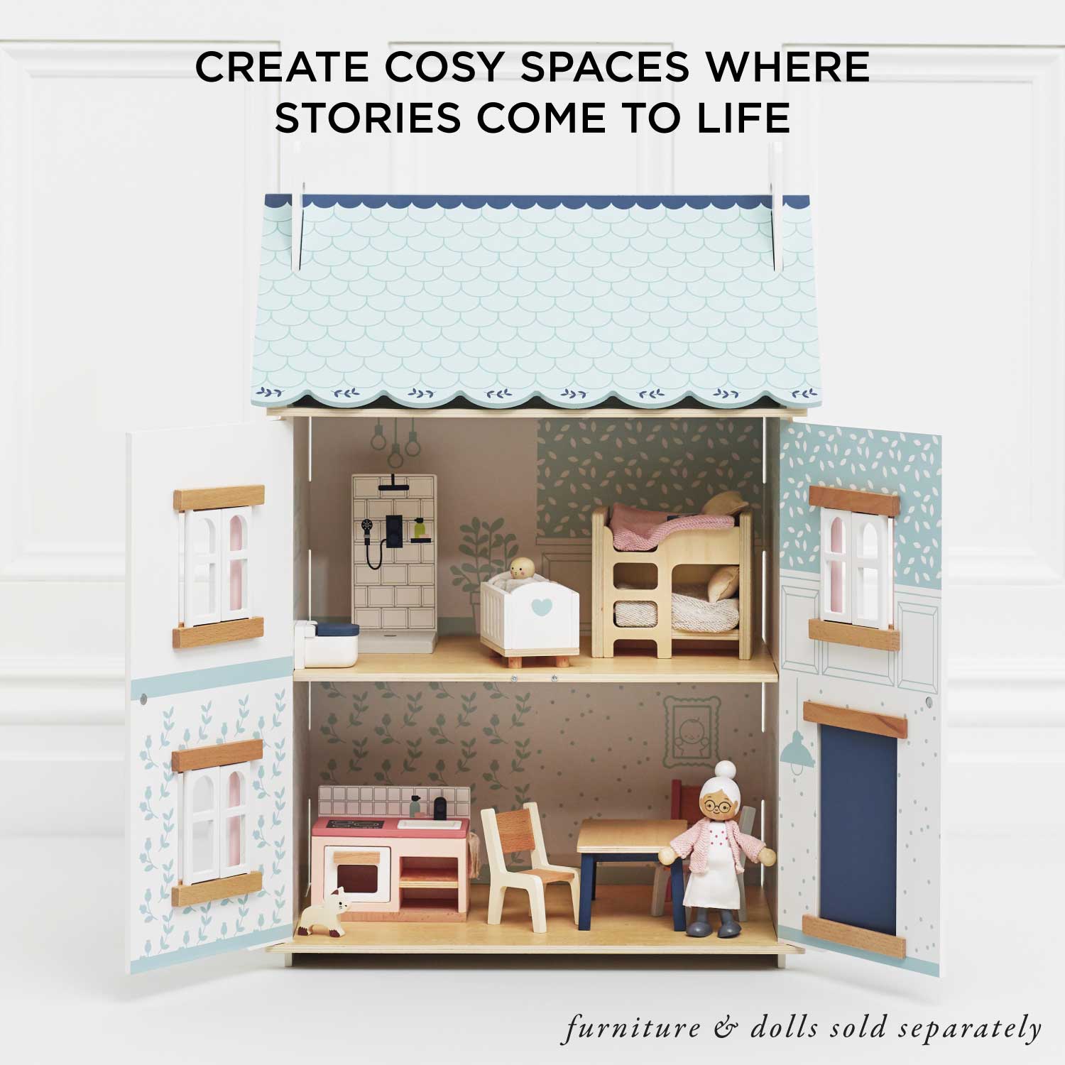 Bluebelle Wooden Dolls House