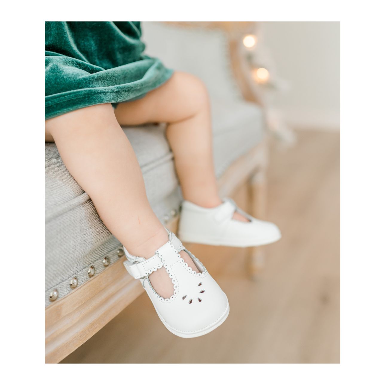 Dottie Scalloped T-strap Mary Jane (baby)