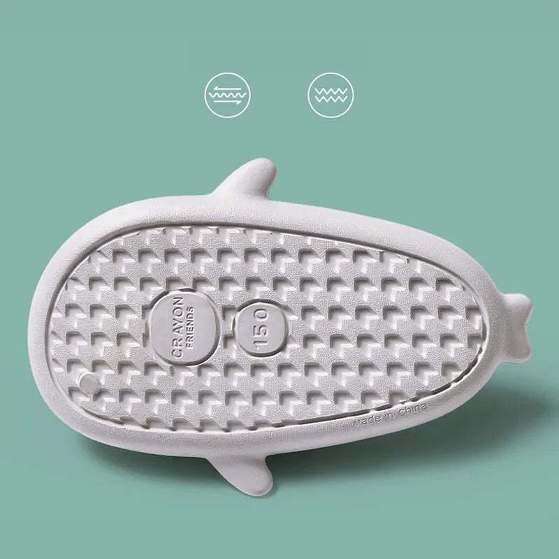 Non-slip Eva Shark Slippers For Children Multivariant