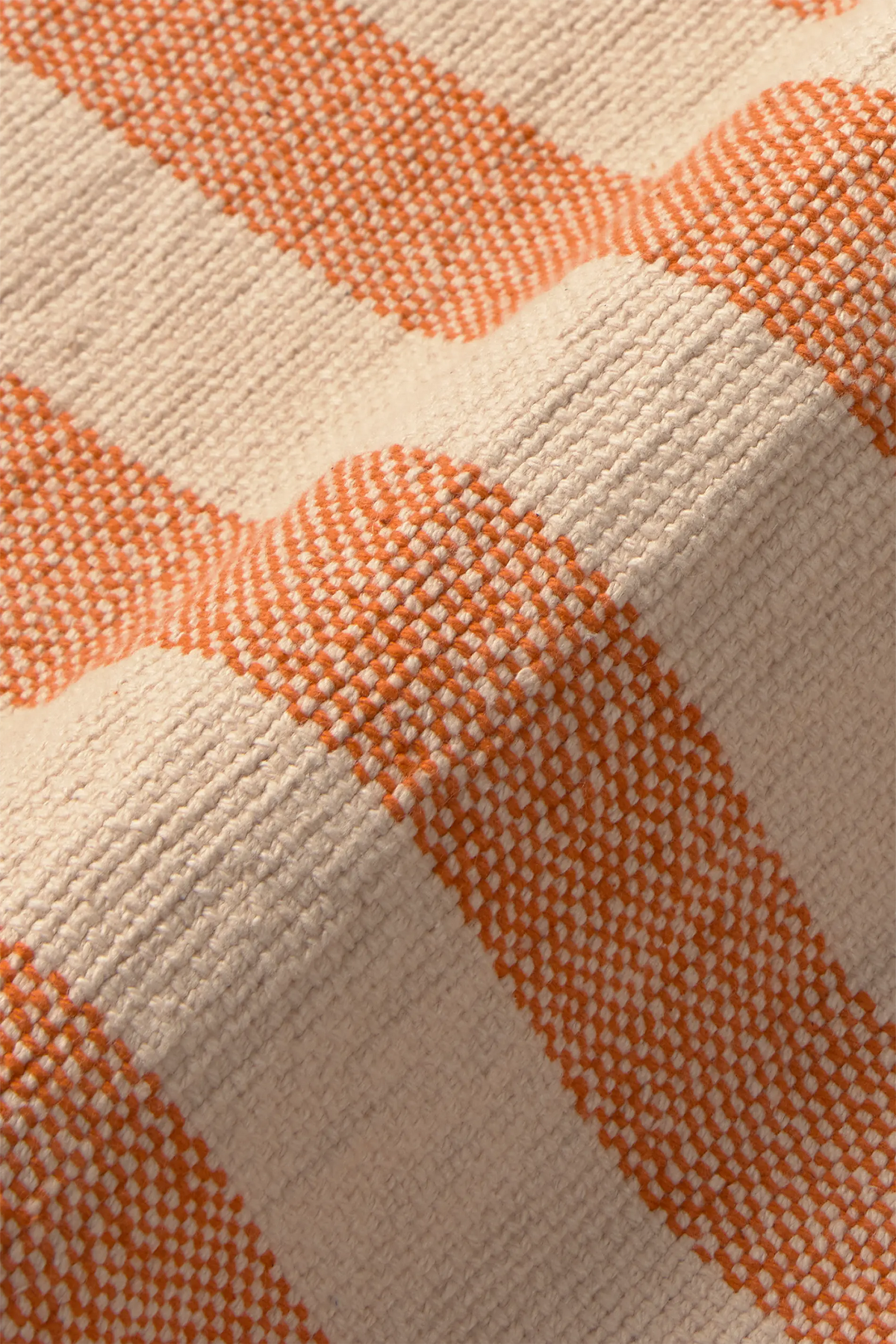 SET OF 2 HANDLOOM PLACEMATS POCKET TERRACOTA