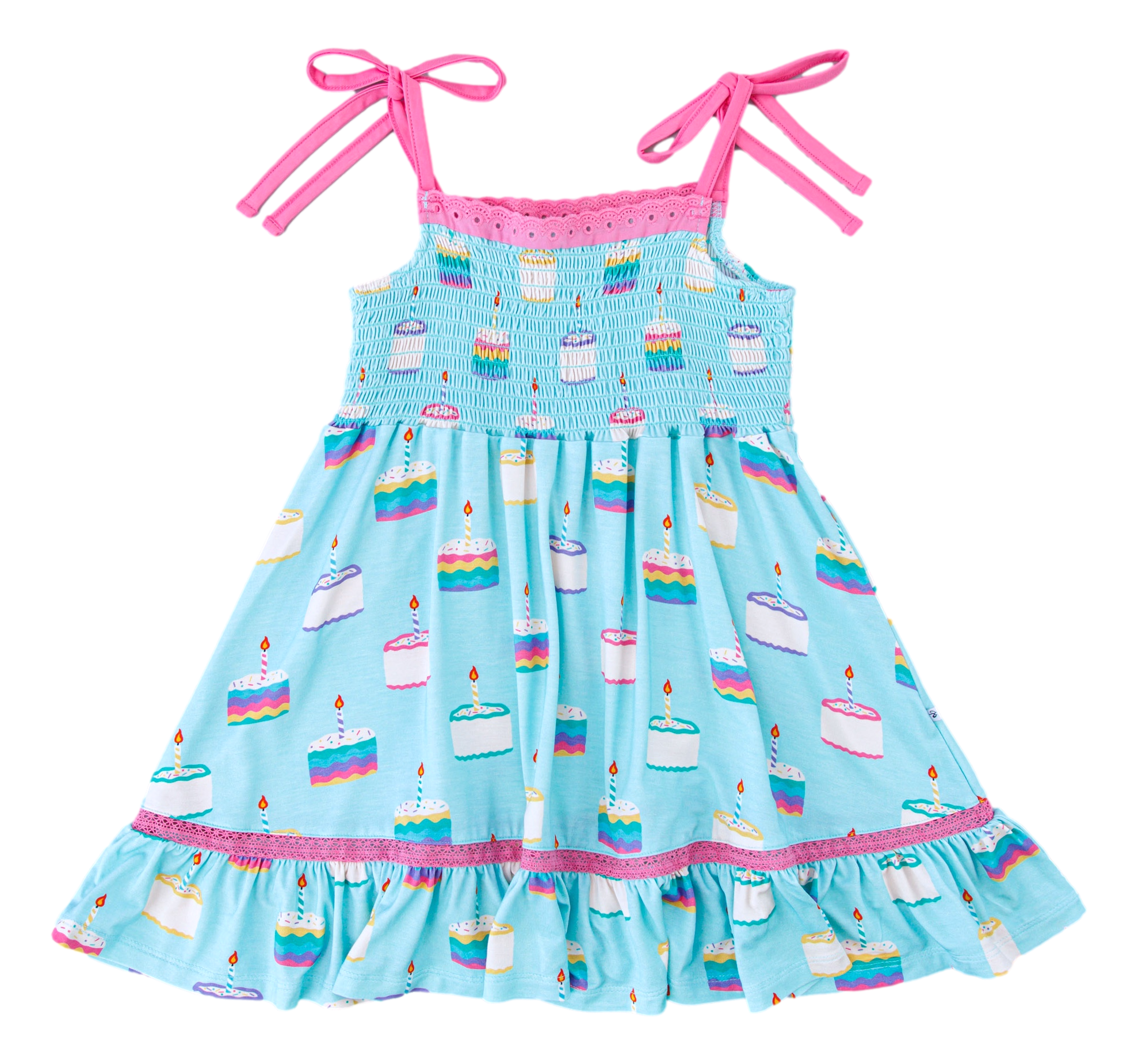 Harlow Smocked Birdie Dress