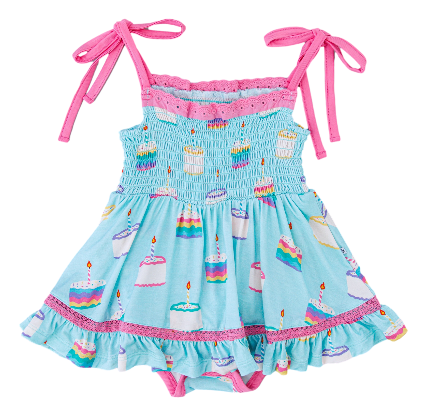 Harlow Smocked Birdie Twirl