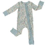 Harper Bamboo Ruffle Convertible Footie (pre-order)